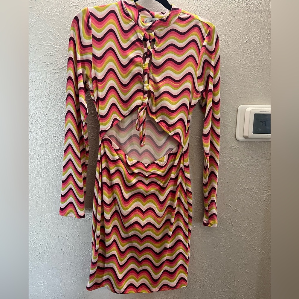 Color dress size L